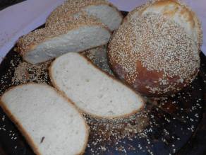 Bread is always warm at Joe's Garage