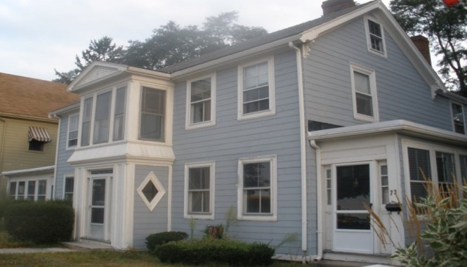 This is 73-75 Western Avenue in better days showing the added enclosed Victorian portico.