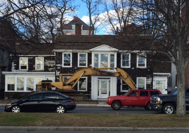 The Stripped House, December 23, 2015. Linda Amero photo.
