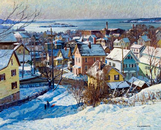 Gloucester Winter © T. M. Nicholas